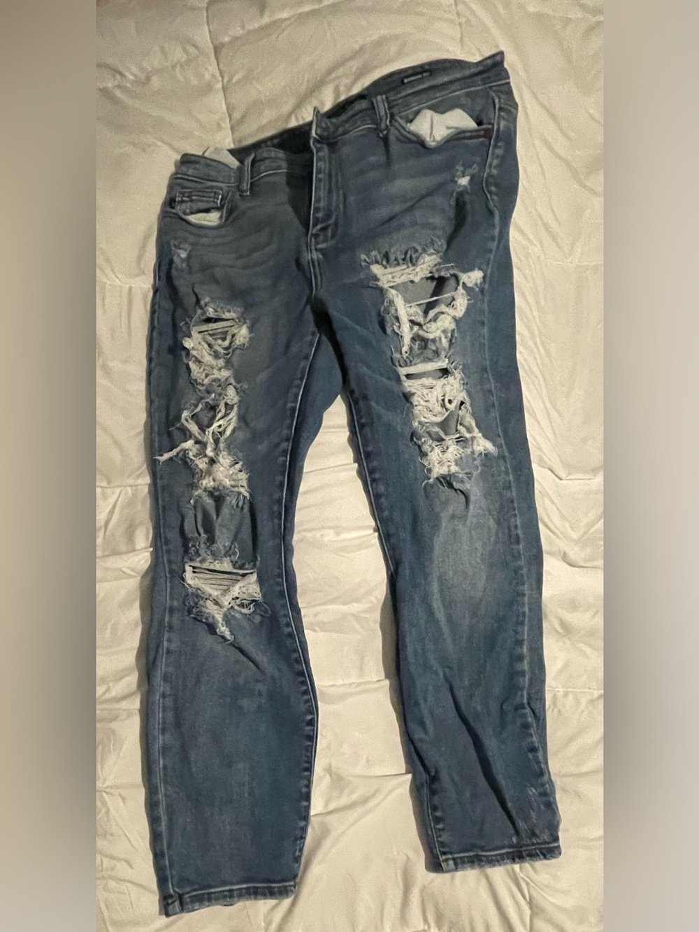 Judy Blue medium Wash Boyfriend Jeans 15/32